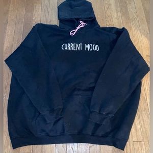 Giant hoodie oversized. Worn.